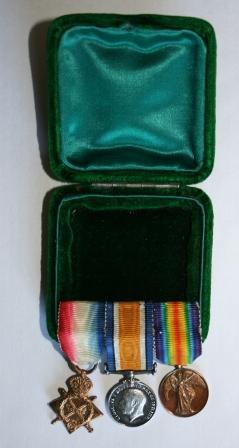 John Godfrey Coles medals ww1
